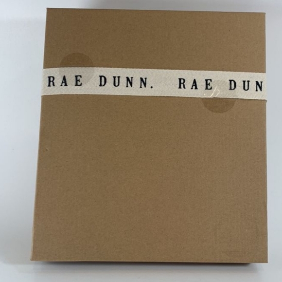New Rae Dunn Blessed Hat and Scarf Set In Box Blue Turquoise